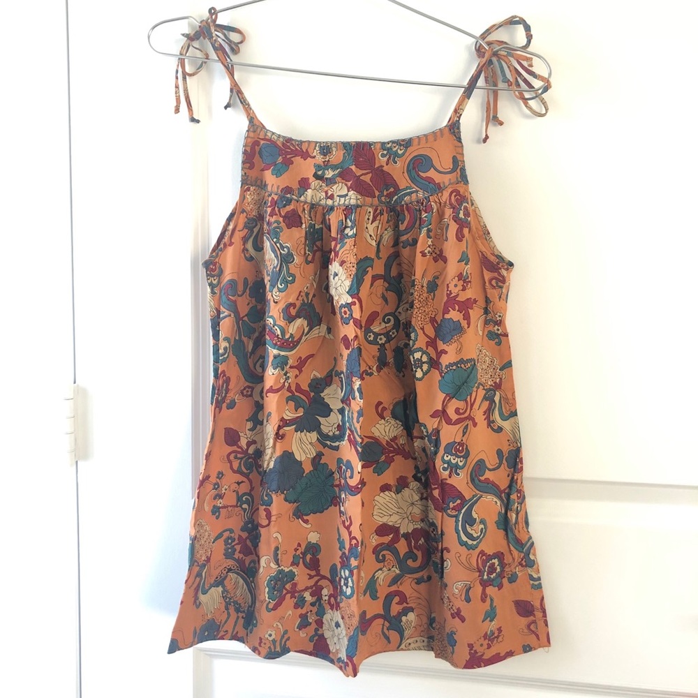 Lucky Brand vintage Cami Top Multi Color Size S
